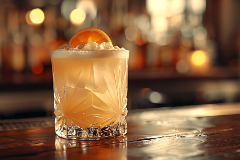 Scotch Whiskey Sour Drink Recipe