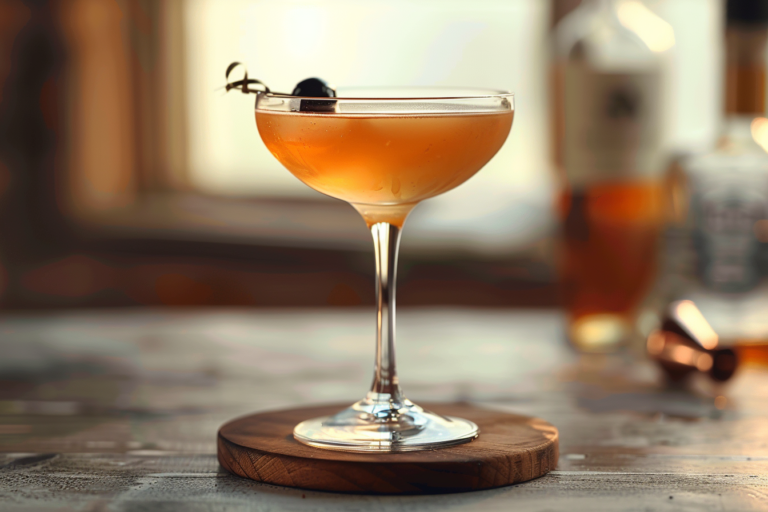 Perfect Brandy Manhattan Cocktail Recipe