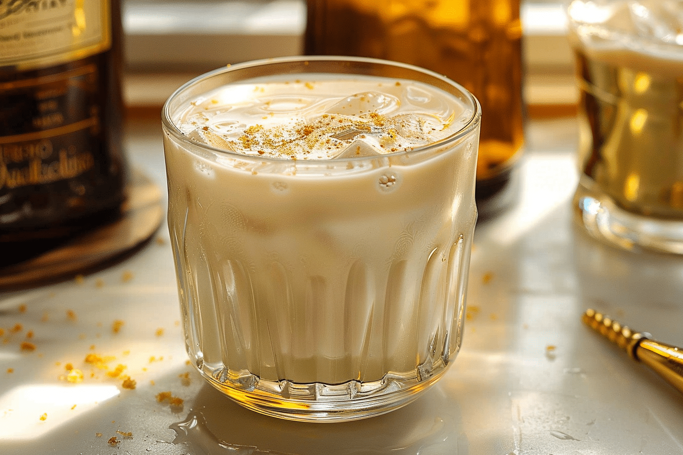 Naughty White Russian Recipe with RumChata & Vodka