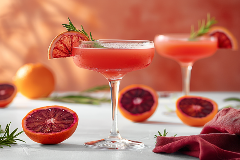 Blood Orange Manhattan Recipe