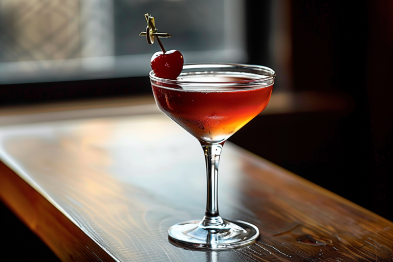 French Manhattan Cocktail Recipe