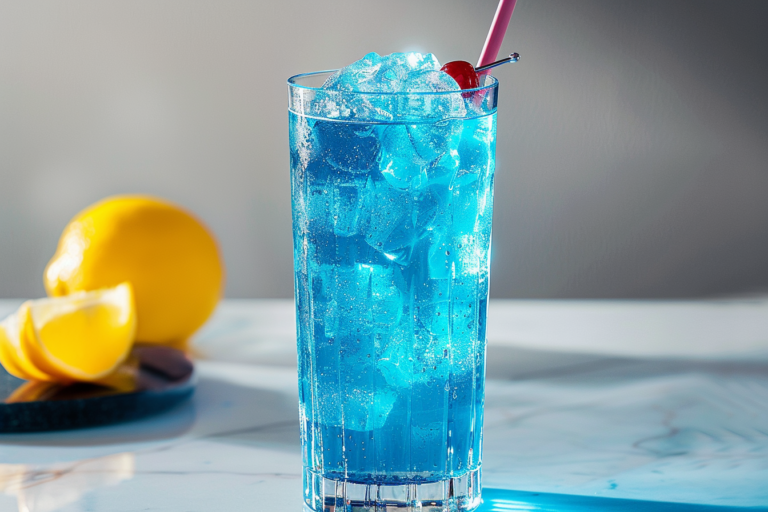 Blue Long Island Iced Tea Cocktail Recipe