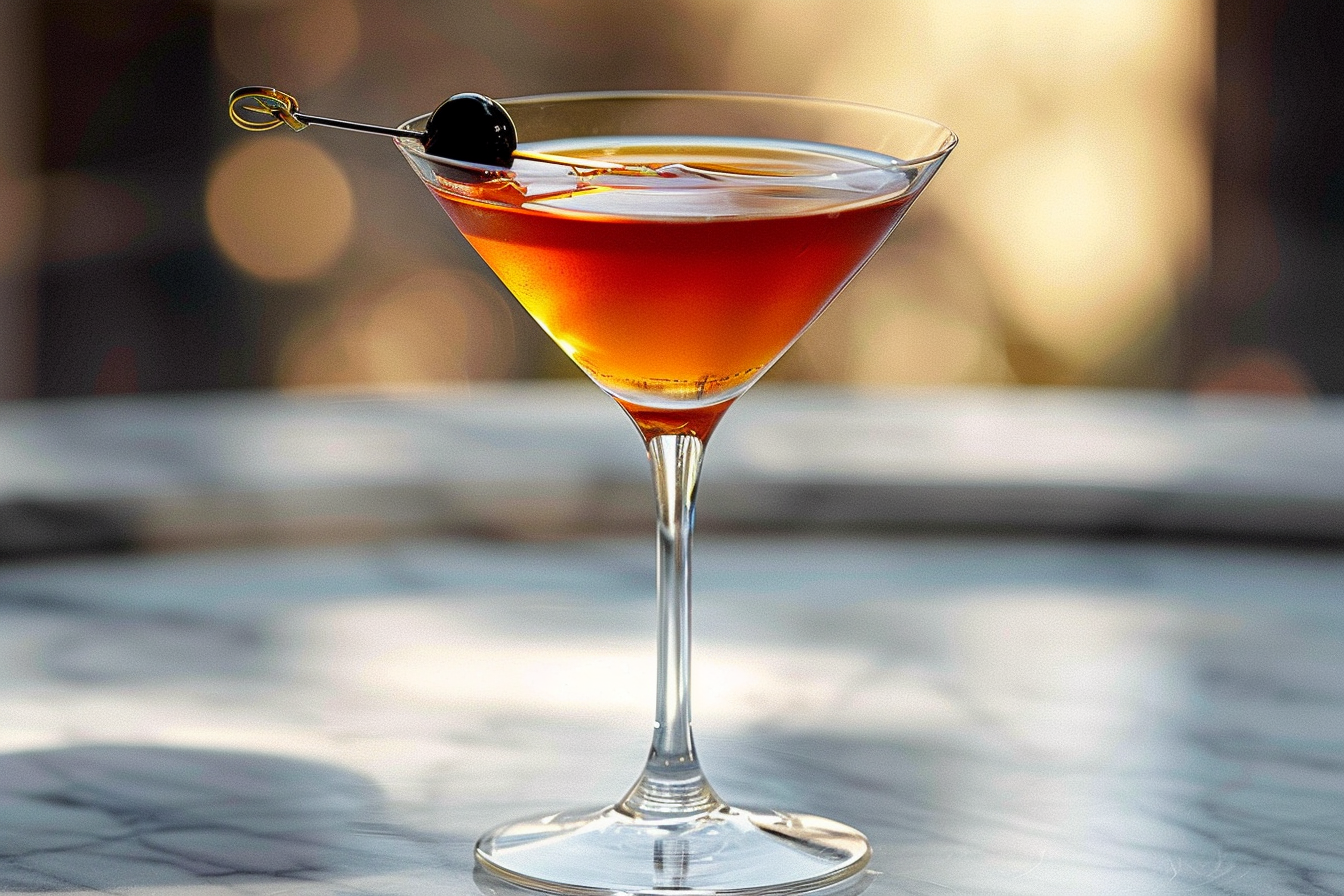 Non-Alcoholic Manhattan Mocktail Recipe