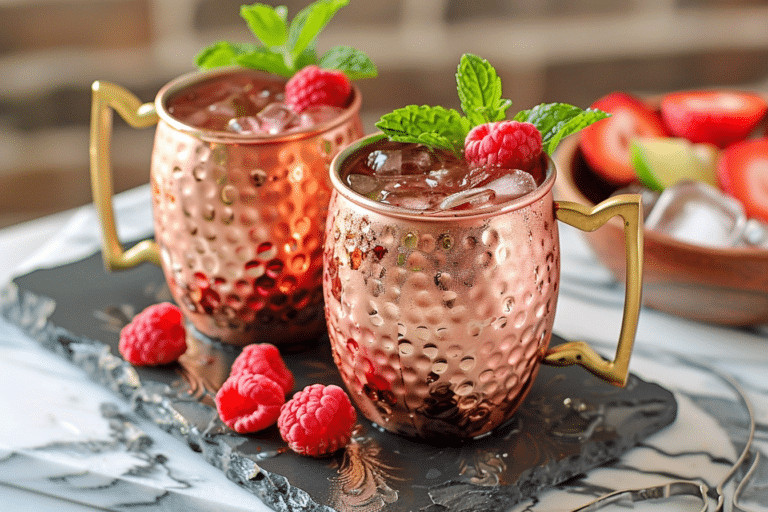 Raspberry Mule Cocktail Recipe