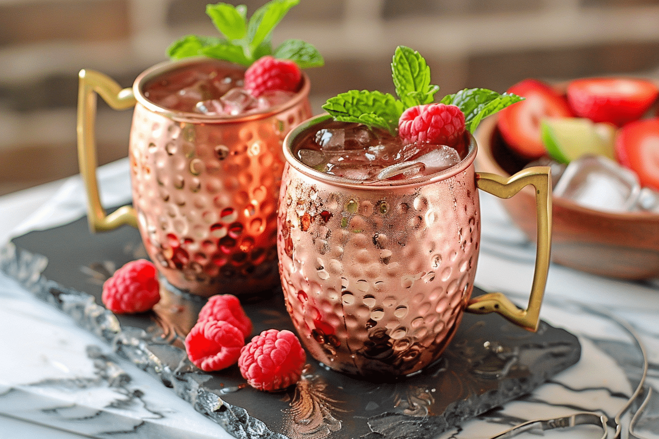 Raspberry Mule Cocktail Recipe