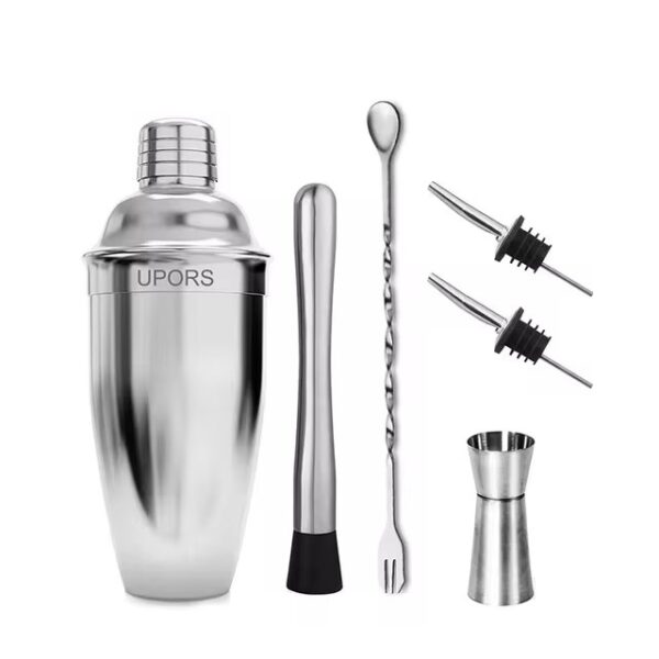 Stainless Steel Cobbler Cocktail Shaker Mixer Set