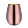 Stainless steel pink wine tumbler glasses