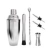 Stainless Steel Cobbler Cocktail Shaker Mixer Set