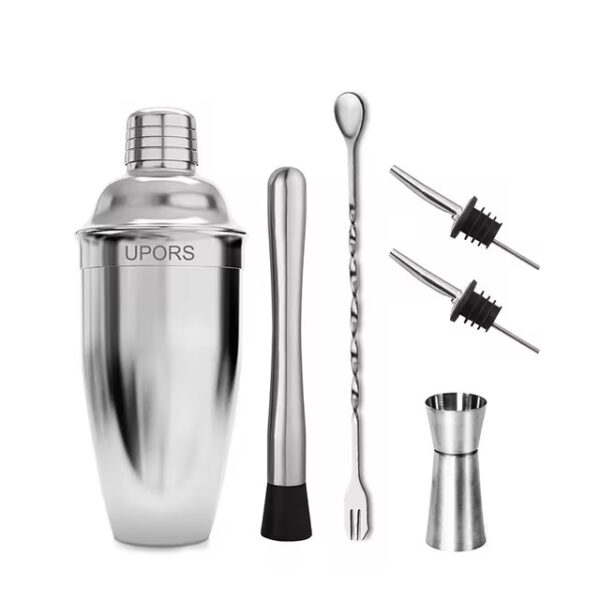 Stainless Steel Cobbler Cocktail Shaker Mixer Set