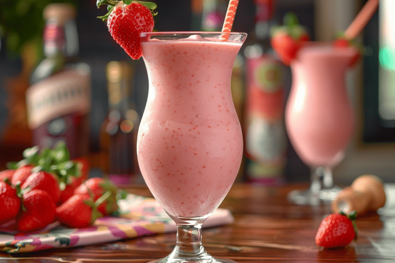 Strawberry Colada Cocktail Recipe