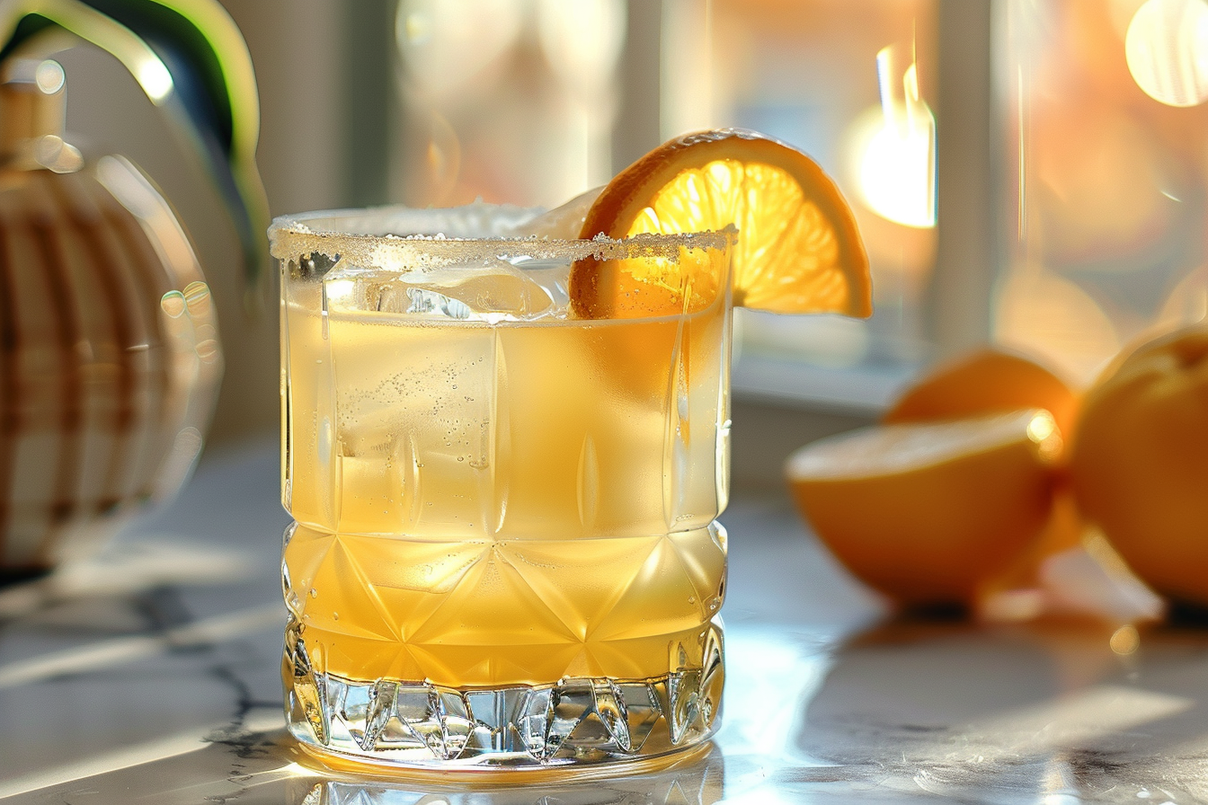 Golden Margarita Cocktail Recipe