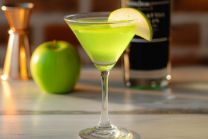 Apple Martini Cocktail Recipe (Appletini)