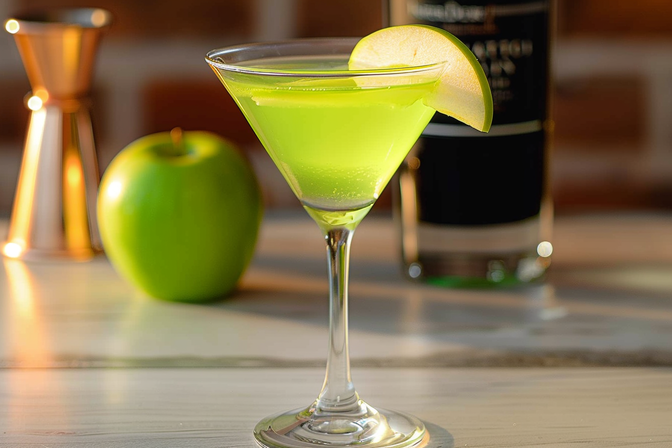 apple martini cocktail recipe