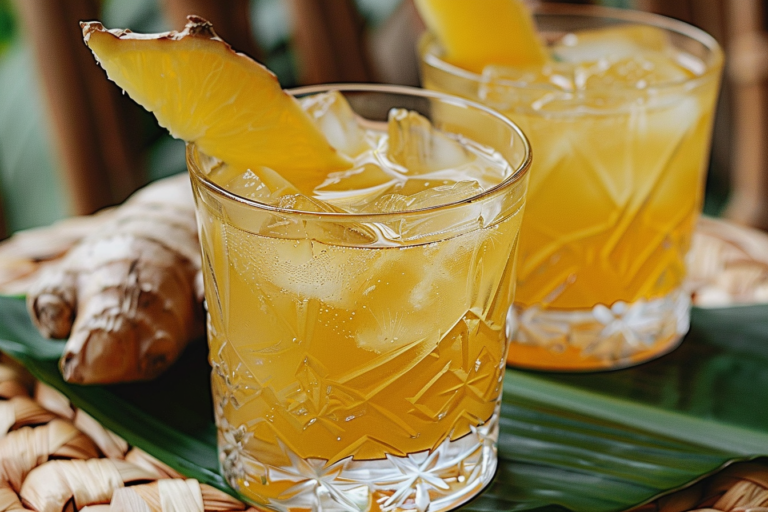 Ginger Shrub Cocktail Recipe