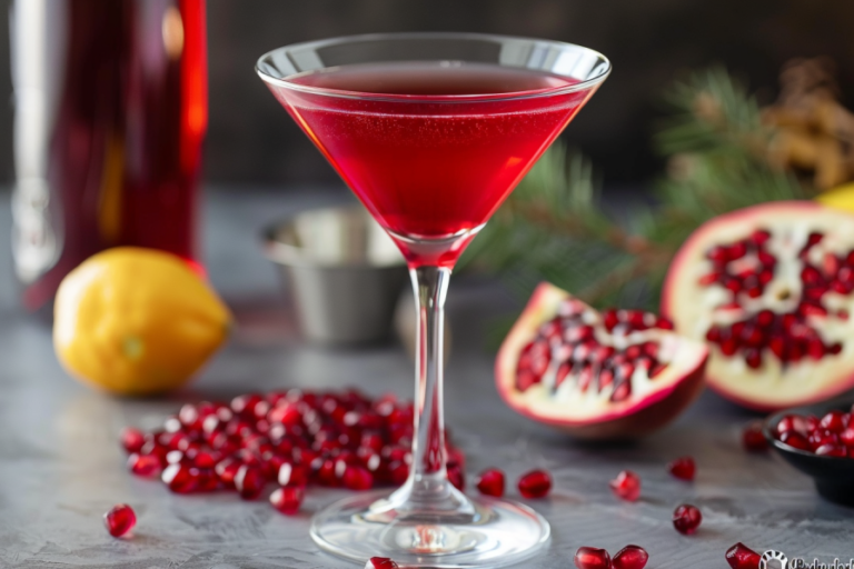 Pomegranate Martini Cocktail Recipe