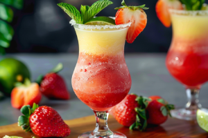 Miami Vice Cocktail Recipe