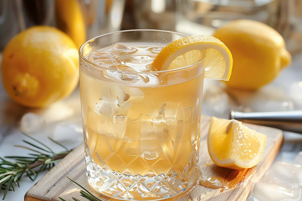 Lemon Sour Cocktail Recipe