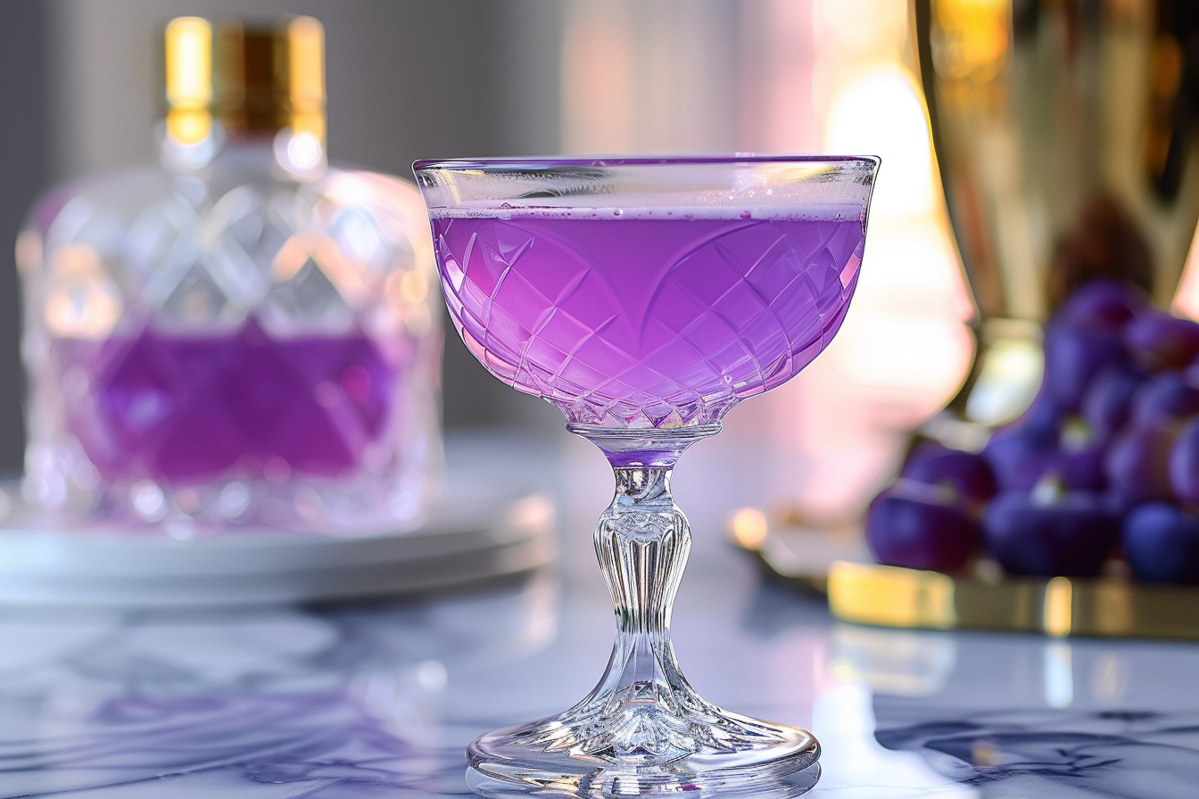 Under the Purple Sea Cocktail Recipe