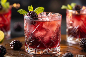 Blackberry Bourbon Smash Cocktail Recipe