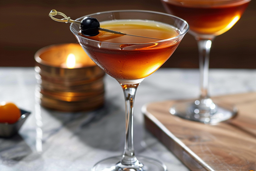 Dry Manhattan Cocktail Recipe