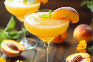 Peach Martini Cocktail Recipe