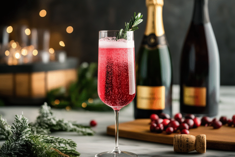 Poinsettia Cocktail Recipe
