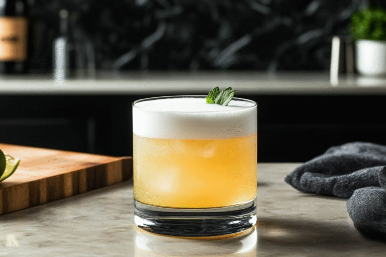 Pisco Sour Cocktail Recipe