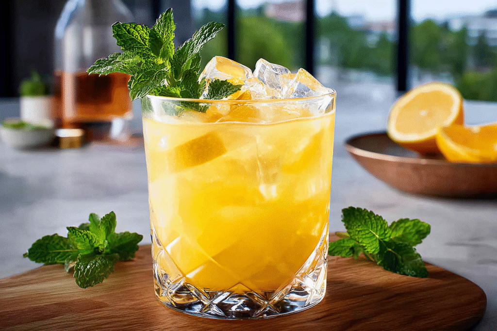Bourbon Smash Cocktail Recipe
