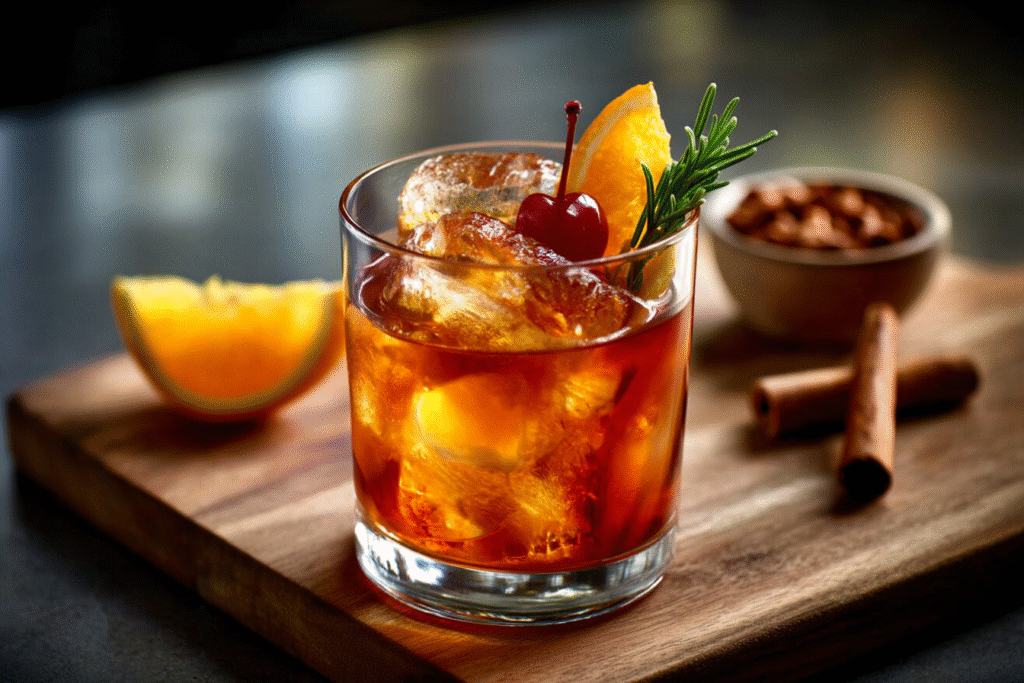 Maple Old Fashioned Cocktail Recipe