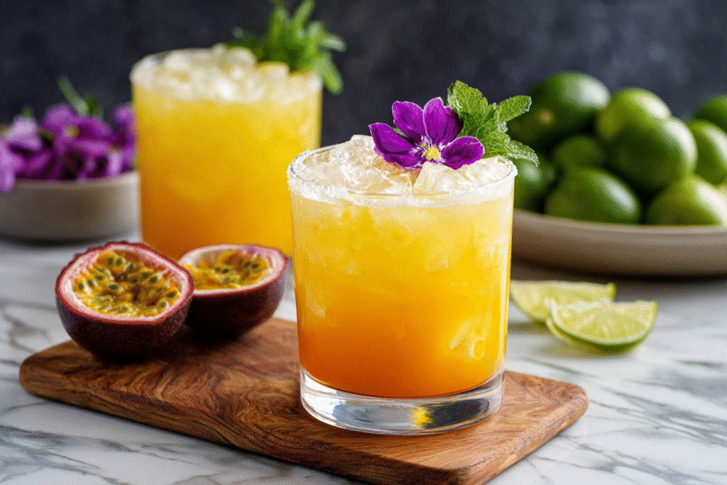 Passion Fruit Margarita Cocktail Recipe