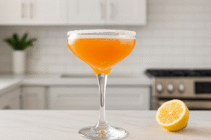 Bourbon Sidecar Cocktail Recipe