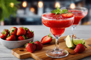 Strawberry Daiquiri Cocktail Recipe