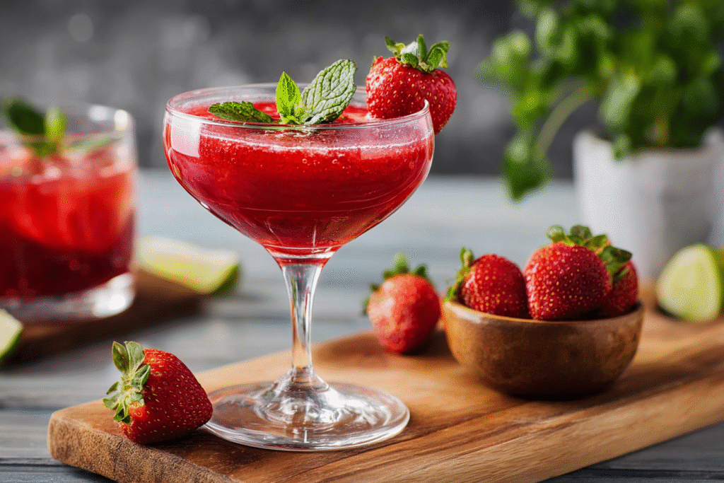 Virgin Strawberry Daiquiri Recipe