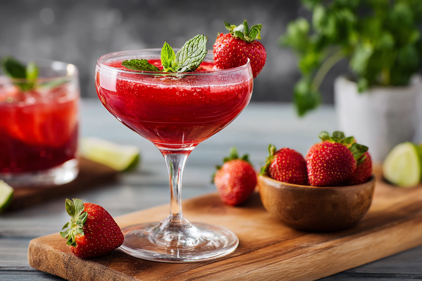 Virgin Strawberry Daiquiri Recipe