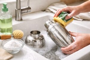 How to Clean a Stainless Steel Cocktail Shaker