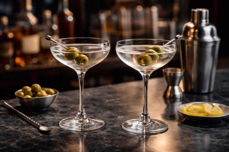 Can Coupe Glasses Be Used for Martinis