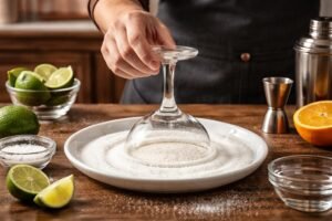 How to Rim a Cocktail Glass